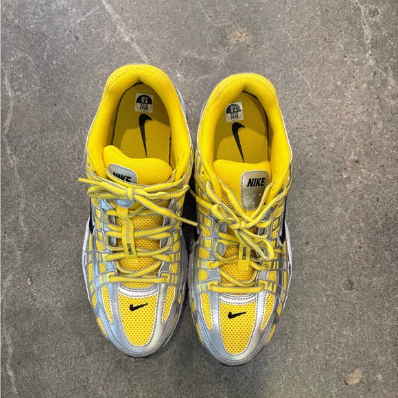 Nike Silver and Yellow Athletic Shoes - Picture 2 of 3
